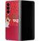 Looney Tunes Tasmanian Devil Swirl Galaxy Z Fold4 5G Skin