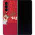 Looney Tunes Tasmanian Devil Swirl Galaxy Z Fold4 5G Skin