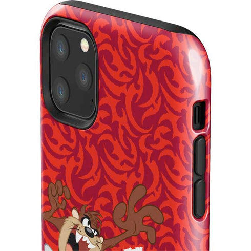 Looney Tunes Tasmanian Devil Swirl iPhone 11 Pro Max Impact Case