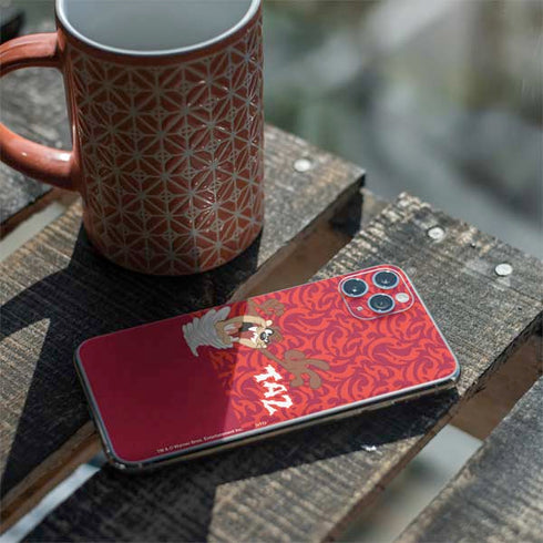 Looney Tunes Tasmanian Devil Swirl iPhone 11 Pro Max Skin
