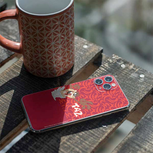 Looney Tunes Tasmanian Devil Swirl iPhone 11 Pro Skin