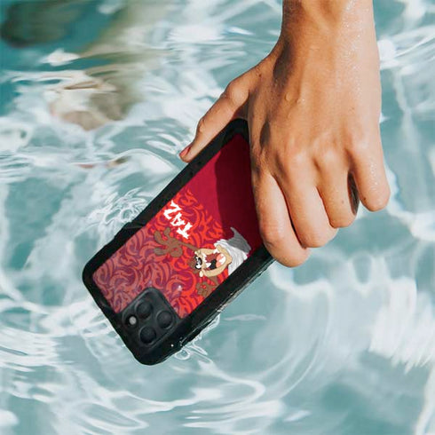 Looney Tunes Tasmanian Devil Swirl iPhone 11 Pro Waterproof Case