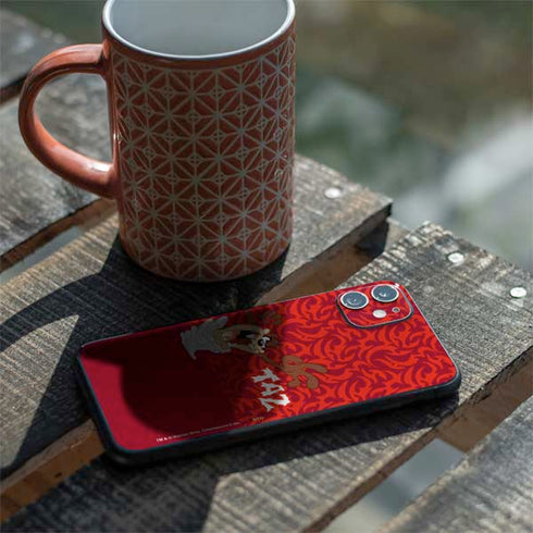 Looney Tunes Tasmanian Devil Swirl iPhone 11 Skin
