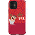 Looney Tunes Tasmanian Devil Swirl iPhone 12 Impact Case