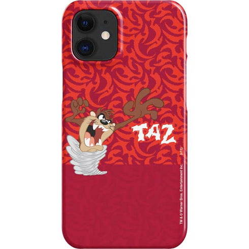 Looney Tunes Tasmanian Devil Swirl iPhone 12 Mini Lite Case