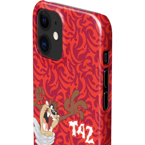 Looney Tunes Tasmanian Devil Swirl iPhone 12 Mini Lite Case