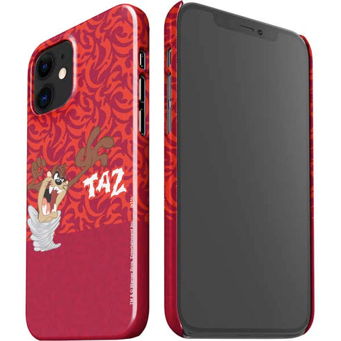 Looney Tunes Tasmanian Devil Swirl iPhone 12 Mini Lite Case