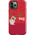 Looney Tunes Tasmanian Devil Swirl iPhone 12 Pro Impact Case