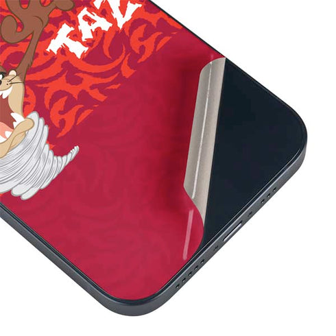 Looney Tunes Tasmanian Devil Swirl iPhone 13 Mini Skin