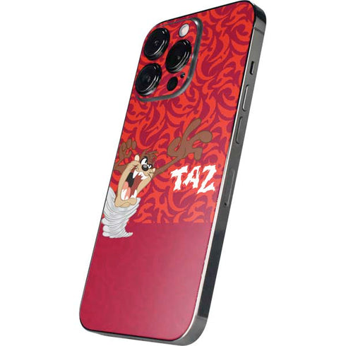 Looney Tunes Tasmanian Devil Swirl iPhone 13 Pro Skin