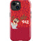 Looney Tunes Tasmanian Devil Swirl iPhone 15 Plus Impact Case