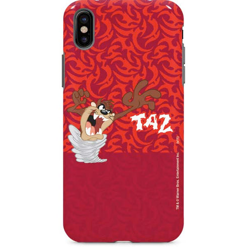 Looney Tunes Tasmanian Devil Swirl iPhone 8 Pro Case