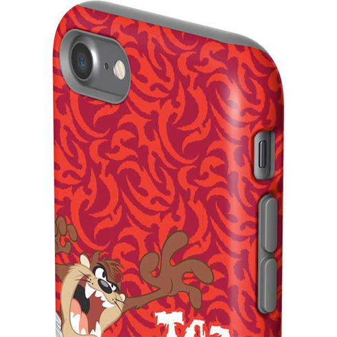 Looney Tunes Tasmanian Devil Swirl iPhone SE (2nd & 3rd Gen) Pro Case