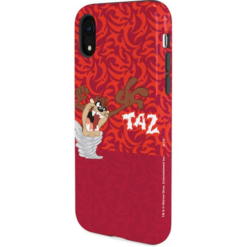 Looney Tunes Tasmanian Devil Swirl iPhone XR Pro Case