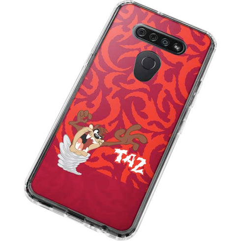 Looney Tunes Tasmanian Devil Swirl LG K51/Q51 Clear Case