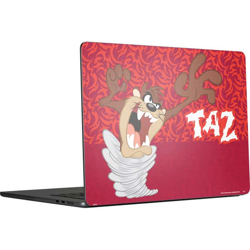 Looney Tunes Tasmanian Devil Swirl MacBook Air 15 in (2023) Skin