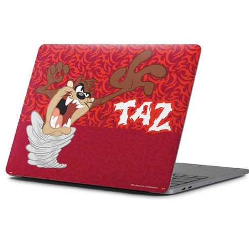 Looney Tunes Tasmanian Devil Swirl Apple MacBook Pro 13-inch Skin