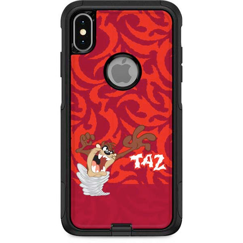 Looney Tunes Tasmanian Devil Swirl Otterbox Commuter iPhone Skin