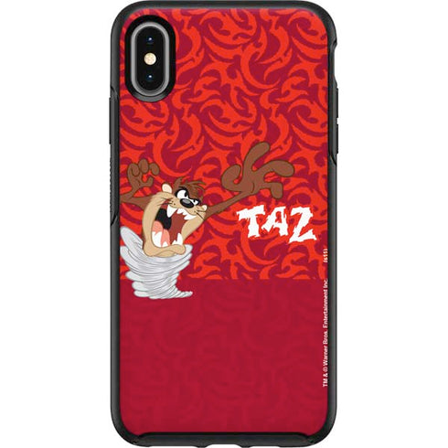 Looney Tunes Tasmanian Devil Swirl Otterbox Symmetry iPhone Skin