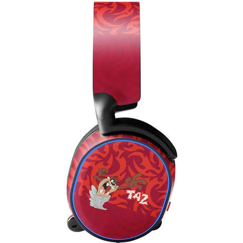 Looney Tunes Tasmanian Devil Swirl SteelSeries Arctis 3 Skin