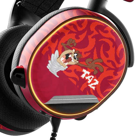 Looney Tunes Tasmanian Devil Swirl SteelSeries Arctis 3 Skin