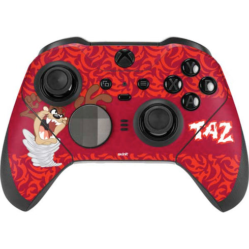 Looney Tunes Tasmanian Devil Swirl Xbox Elite Wireless Controller Series 2 Skin