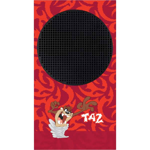Looney Tunes Tasmanian Devil Swirl Xbox Series S Console Skin