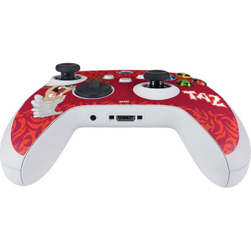 Looney Tunes Tasmanian Devil Swirl Xbox Series S Controller Skin