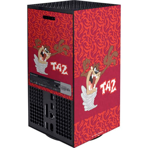 Looney Tunes Tasmanian Devil Swirl Xbox Series X Bundle Skin