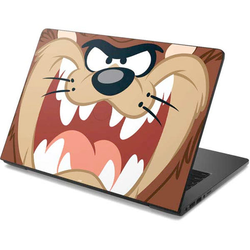 Looney Tunes Tasmanian Devil Up Close Dell Chromebook Skin