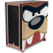 Looney Tunes Tasmanian Devil Up Close Corsair 4000D Tempered Glass Mid-Tower ATX Case Skin