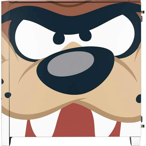 Looney Tunes Tasmanian Devil Up Close Corsair 4000D Tempered Glass Mid-Tower ATX Case Skin