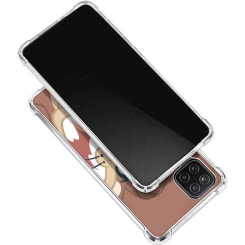 Looney Tunes Tasmanian Devil Up Close Galaxy A12 Clear Case