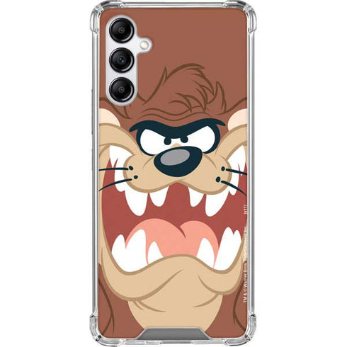 Looney Tunes Tasmanian Devil Up Close Galaxy A14 5G Clear Case
