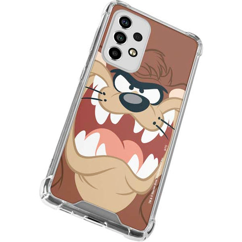 Looney Tunes Tasmanian Devil Up Close Galaxy A53 5G Clear Case