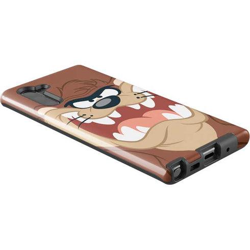 Looney Tunes Tasmanian Devil Up Close Galaxy Note 10 Pro Case