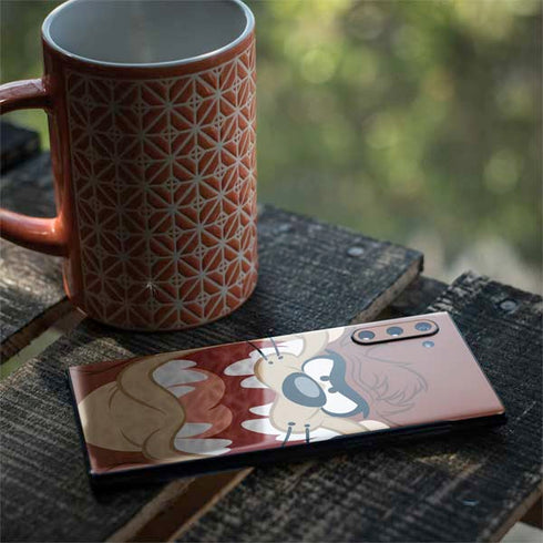 Looney Tunes Tasmanian Devil Up Close Galaxy Note 10 Skin