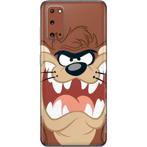 Looney Tunes Tasmanian Devil Up Close Galaxy S20 Skin