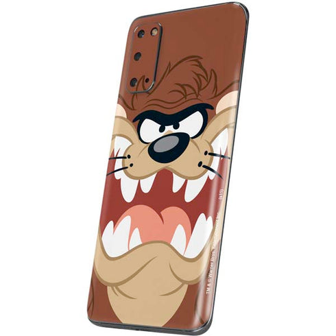 Looney Tunes Tasmanian Devil Up Close Galaxy S20 Skin