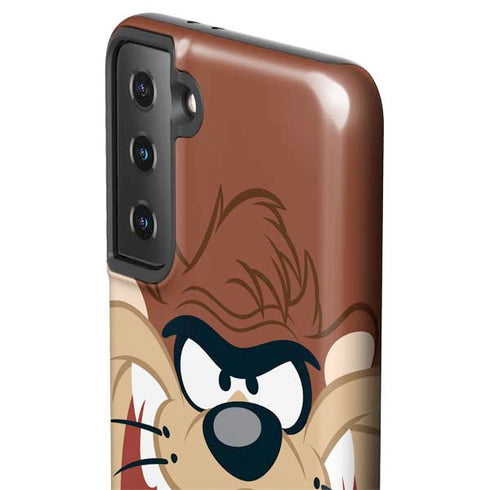 Looney Tunes Tasmanian Devil Up Close Galaxy S21 Plus 5G Pro Case