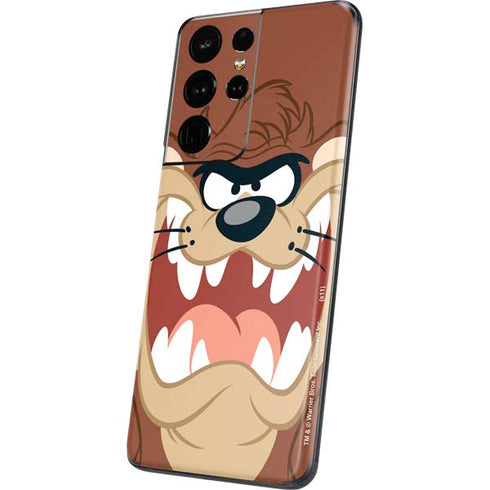 Looney Tunes Tasmanian Devil Up Close Galaxy S21 Ultra 5G Skin