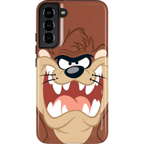 Looney Tunes Tasmanian Devil Up Close Galaxy S22 Plus Pro Case