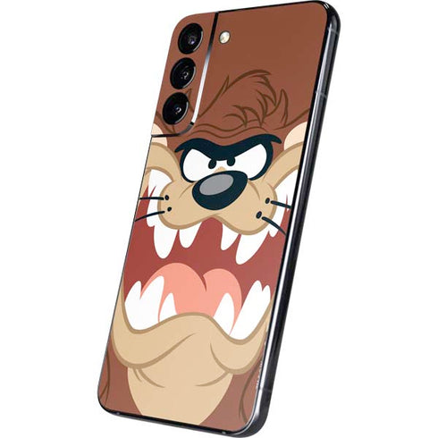 Looney Tunes Tasmanian Devil Up Close Galaxy S22 Plus Skin