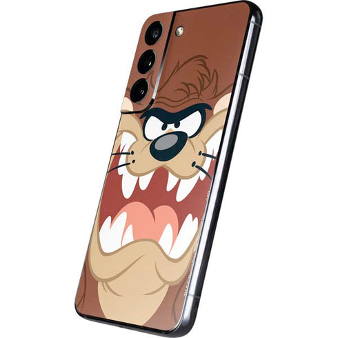 Looney Tunes Tasmanian Devil Up Close Galaxy S22 Skin