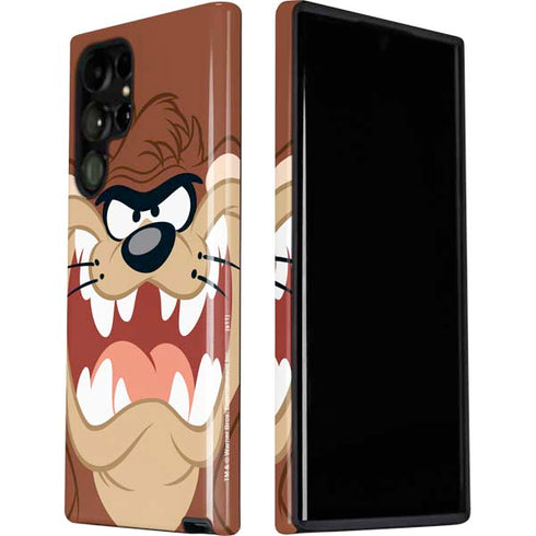 Looney Tunes Tasmanian Devil Up Close Galaxy S22 Ultra Pro Case
