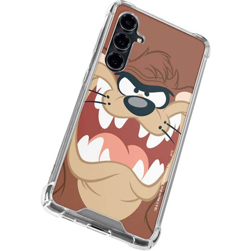Looney Tunes Tasmanian Devil Up Close Galaxy S23 FE Clear Case