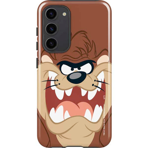 Looney Tunes Tasmanian Devil Up Close Galaxy S23 Plus Pro Case