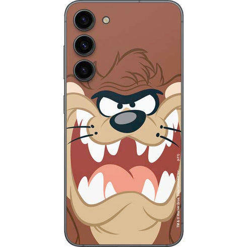 Looney Tunes Tasmanian Devil Up Close Galaxy S23 Plus Skin