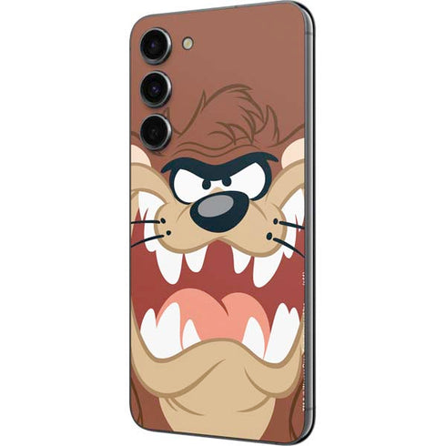Looney Tunes Tasmanian Devil Up Close Galaxy S23 Plus Skin