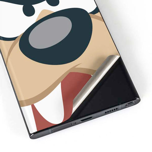 Looney Tunes Tasmanian Devil Up Close Galaxy S23 Ultra Skin